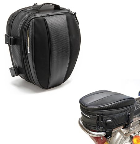 evomosa Motorrad Rücksitz Tasche Wasserdicht Große Kapazität Heck Tasche Universal Motorrad Reisegepäck Satteltasche Hecktasche