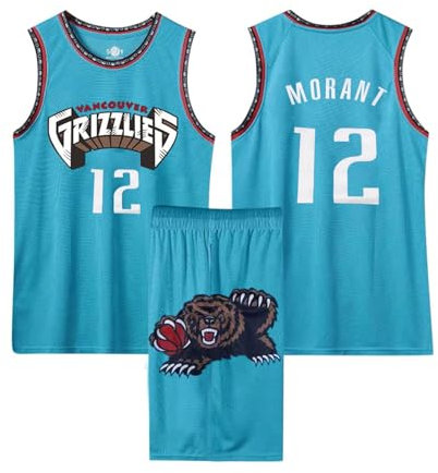 ABRTJCL Basketball-Spieltrikots für Herren/Jungen, 2er-Set Basketball Trainings Ärmellos Trikot und Hose, Kinder/Erwachsener Sleeveless Basketball Trikot grün 3XL