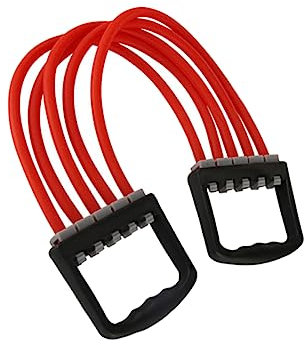 VICASKY Einstellbarer Brust-Expander Federtrainer Für Armzug Widerstandsband Für Fitness Trainingsgerät Für Brustmuskulatur Mit Ergonomischen Griffflächen Für Verschiedene Kraftübungen