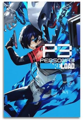 LIHAIXUAN Persona 3 Reload Poster auf Leinwand, Wandkunst, ästhetische Bilder, Kunstdrucke für Wanddekoration, 30 x 45 cm, ungerahmter Stil
