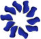 Durability Golfs Headcover Utility Club Long Neck Protecting Golfs Club Headcover For Irons Putters Clear Window Neoprene Iron Covers