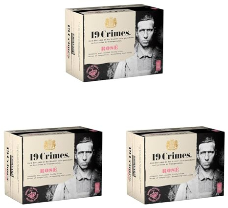 19 Crimes Rose Can 187ml x 12 (Pack of 3)