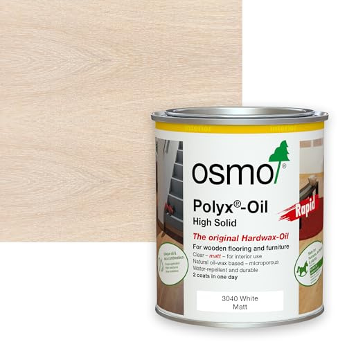 Osmo Original Polyx Oil Rapid Matt (3040 White, 750ml)