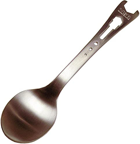 Msr Cuillère à Outils ultralégère en Titane Adulte Unisexe, 1 Couleur, Taille Unique