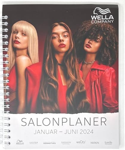 Wella Salonplaner 1 bändig Januar bis Dezember 2023