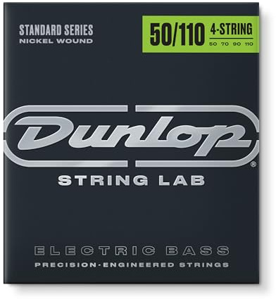 JIM DUNLOP - DBN50110 - Bass-Saiten - Nickel Wound Bass Guitar heavy 50-70-90-110