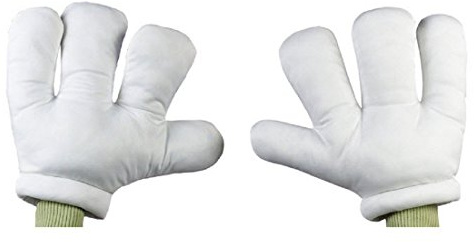 Costumes For All Occasions FW8066 Cartoon Hands
