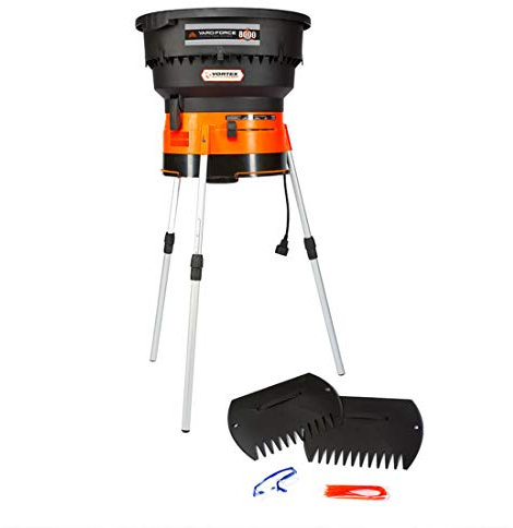 YARD FORCE Elektrischer Laub-Maulcher/Zerkleinerer mit Zubehör