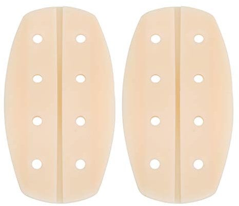 TRIXES 2 Stück Anti-Rutsch BH Komfort Schulter Pads Weiches Silikon