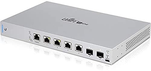 Ubiquiti Networks UniFi Switch 6 XG PoE, 10G 6-Port Switch with 802.3bt PoE++ (US-XG-6POE)