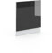 Vicco Hängeschrank Fame-Line, hängender Küchenschrank, Anthrazit Hochglanz/Weiß, 30 cm