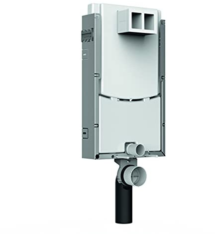 WC-Element VIS f.Nassbau m.UP-Spülk.7,5l BH:1090mm Betätigung von vorn CVISWCN