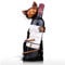 Kavolet Metal Wine Bottle Holder, Cat Shaped Wine Bottle Holder, Metal Wine Tray, Practical Carvings for Home Decoration Cat Crafts
