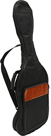 Milisten Gitarrentasche Dicke Polstergitarrenhülle Verstellbare Schultergurt Gitarren- Rucksack Gig- Tasche Weiche Elektro- Bass- Hülle für Akustische Klassische Gitarre Schwarz