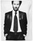 Keanu Reeves Poster kanadischer Schauspieler Regisseur Produzent Musiker Schwarz und Weiß Polyester