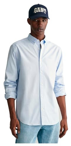 Gant Herren Reg Pinpoint Oxford Shirt Klassisches Hemd (1er Pack)