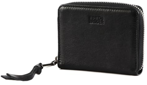 FREDsBRUDER Leder Geldbörse Nida Coin Nugget Black schwarz