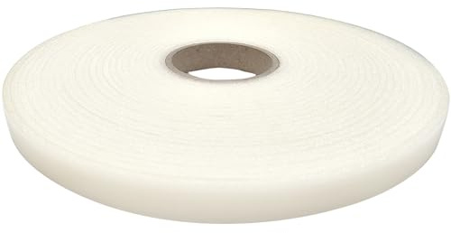 esnado PU - Schaumstoffband, Kompriband, Klebeband Weiß, einseitig selbstklebend – 15 mm x 3 mm. Länge: 10 m Dichtungsband Türen, Fenster uvm.