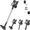 EFAN Akku Staubsauger 16KPa, 6-in-1 Staubsauger Kabellos Beutellos mit Wiederaufladbarem Akku, Leichter Akkusauger für Tierhaare, Teppich, Auto, LED Elektrobürste, Wandhalterung