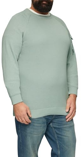 s.Oliver Strickpullover mit Raglanärmeln und Strukturmix