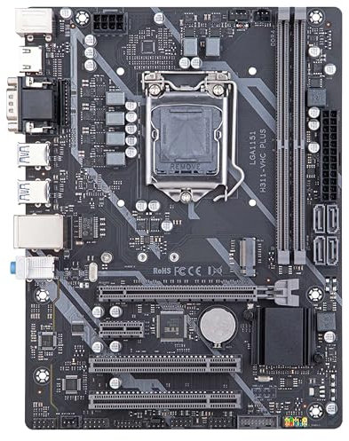 Simpletek - Motherboard Compatible H311-VHC PLUS LGA 1151 mATX Chipset Intel 100 | 2 x DDR4 | SATA 3.0 and M.2 NVME PCIE X4 2.0 | VGA - HDMI - JVGAPIN