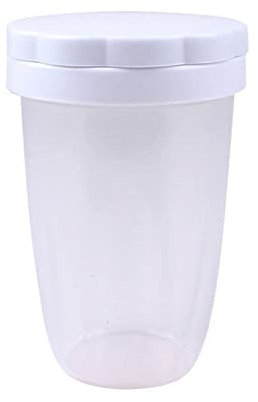 WALFREW Sieve Plastic Hand-held Powder Shaker Mesh Flour Bolt Sifter Manual Sugar Icing Shaker Baking Shaker Sieve Kitchen Tool