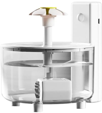 Fontaine à eau sans fil pour chat, 1,5 l avec détecteur de mouvement, distributeur d'eau silencieux de grande capacité pour chats, chiens et chiots d'intérieur - Fontaine à eau sans fil de 1,5 l