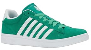 K-Swiss Court Tiebreak II SDE Herren Leder Sneaker Schuhe 09492-381 grün
