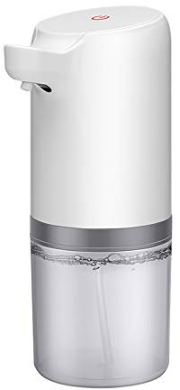 Jasaly Induzione Automatica Lavamani Un Induzione Automatica Un Infrarossi Contatto 400 Ml Dispenser di Sapone Vestito per Casa-Grigio