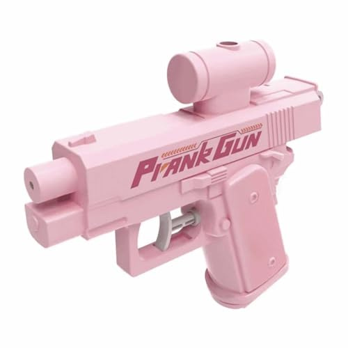 Prank Wasserpistole mit Rückspritzeffekt – Lustiger Wasserblaster für Erwachsene – Ideal für Sommer, Streiche & Outdoor-Überraschungen (Rosa)
