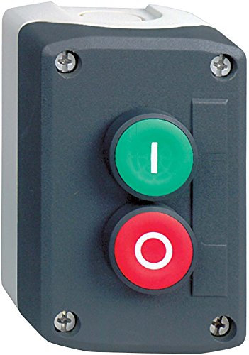 Schneider Electric CAJA 2 PULS.VERDE ROJO I O Bouton-poussoir Gris ON-OFF