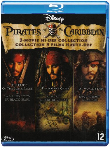 Pirates des caraibes: La trilogie - Coffret 3 BluRay [Blu-ray] [Import belge]