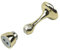 RICHELIEU 67BR Magnetic Door Stop, Brass