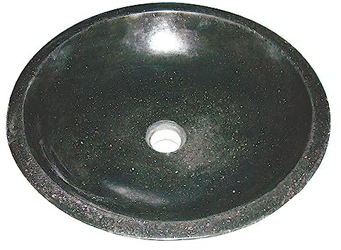 ONDÉE, Vasque à poser HELOISE, La vasque bol en Terrazzo. Vasque sans trop plein, Livrée sans bonde ni robinetterie, Prévoir l'achat d'une bonde à écoulement libre, Diamètre 44cm, Finition Crème
