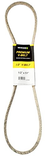MAXPOWER Keilriemen 347494, Kevlar verstärkt, 1/2'' x 51'' - 4L510 - Aussenlänge L(a) 1290 mm.