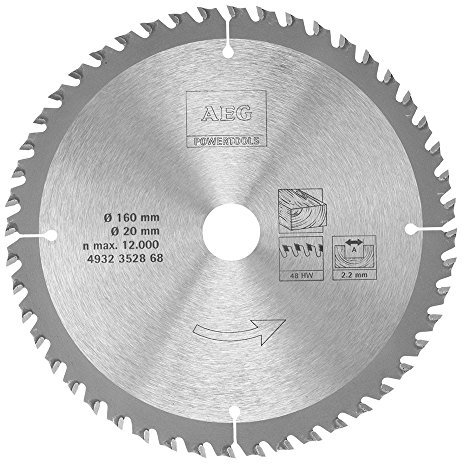 AEG - Lame scie circulaire 190 x 30 x 24 - coupe nette et rapide