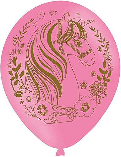 Magical Unicorn Latex Unicorn Balloons 11/25cm (6 pk)