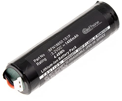 cellePhone Akku Li-Ion kompatibel mit Leifheit Dry&Clean 51000 51002 51113 51114 (Ersatz für BFN18650 1S1P) 3.2V Version