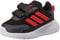 adidas Unisex Baby TENSAUR Run I Running Shoe, Core Black Solar Red Grey, 20 EU