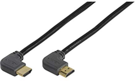 Vivanco S0426481 HDMI-Kabel mit Ethernet, 4k, Schwarz, 1,5 m
