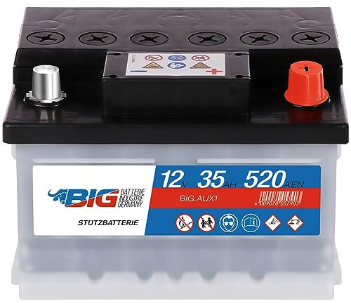 BIG AUX1 Stützbatterie 12V 35Ah 520A ersetzt A2305410001 SL R230