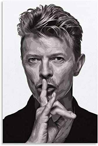 Poster Und Gedruckte David Bowie für Raumdekoration Leinwand Malerei Wandkunst Bilder 23.6x35.4(60x90cm) Kein Rahmen
