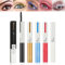 Skynest 5 Stück wasserdichte und wischfeste Mascara, langlebige, tierversuchsfrei und vegan, Volumen mit faltbarem Mascara-Kamm