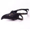 RongXuan Masque de médecin de la peste - Nez long - Motif oiseau - Steampunk - Noir - Pour Halloween, carnaval, mascarade, fête - Accessoires de costume