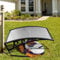 Jiubiaz Mähroboter Garage Dach Carport 106 x 87 x 50 cm für Rasenmäher Automower Mähroboter Carport Schutzhülle Schutz vor Regen, Hagel und UV-Strahlen