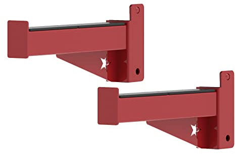 Train Hard Wand Rack Wandbefestigter Power Rack mit Klimmzugstange, 350 kg belastbar, optional mit Zubehör. (Zubehör – Notablagen)