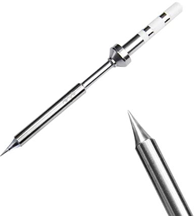 TOOLSAVING Mini Acciaio Inox Saldatore Punta I per TS100 TS101 Kit Saldatore Portatile Sostituzione