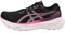 Asics Damen Gel Kayano 30 Sneaker, Black/Lilac Hint, 37 EU