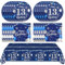 13th Birthday Decorations for Boy Girl - Official Teenager Tableware Navy Blue Silver Plates Napkins Tablecloth Dinnerware for Teens 13 Year Old Party Favor