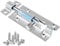 3 Inch (75mm) Door Lock, Leryati 1Pcs Bedroom Door Lock Stainless Steel Bolt Locks, Silver Doors Latch Slide Bolts Locks with Screws, Doors Bolt use for Bathroom Gate Shed Garden Toilet
